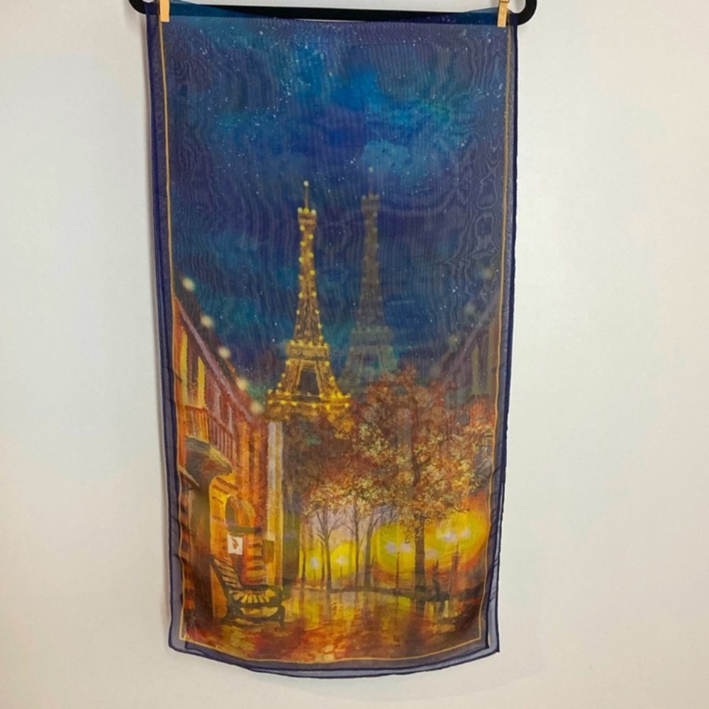 Eiffel Tower Paris Scarf